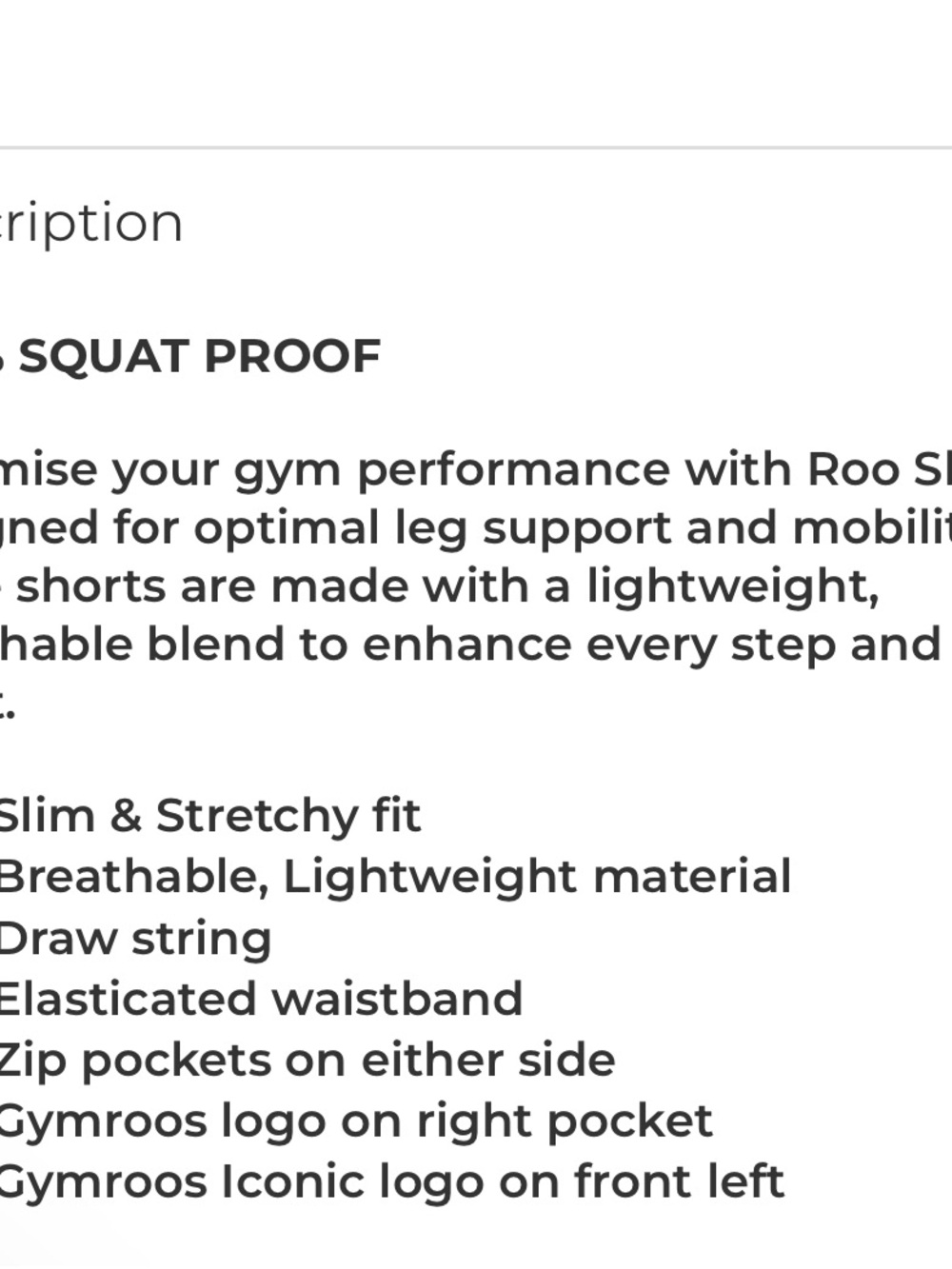 Gymroos Men's Beige Body Building Shorts - Picture 4 of 6